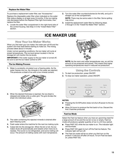This appliance is now Discontinued. . Whirlpool countertop ice maker instructions